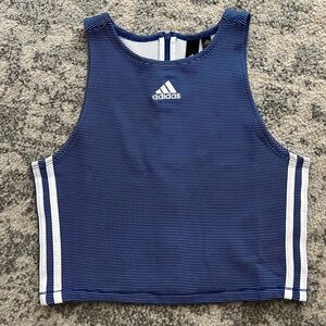 Adidas cropped tank top